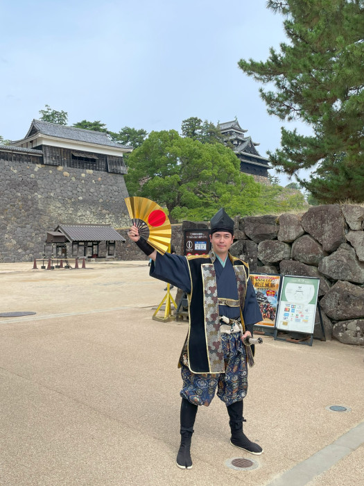 松江城 国宝指定10周年記念！国内最大級の人工雲海が登場しました